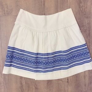 Madewell cotton mini skirt Xsmall